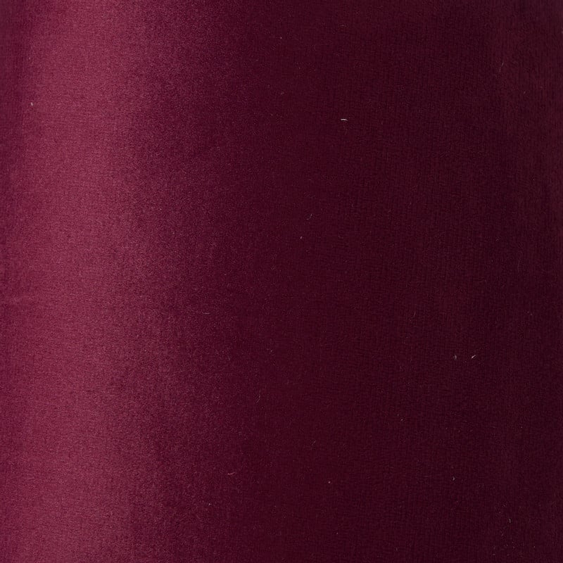 Lampenkap velvet taps mini - bordeaux rood - ø17x16.5 cm