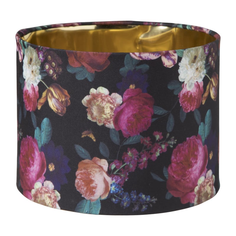 Lampenkap bloemenprint - ⌀20x15 cm 
