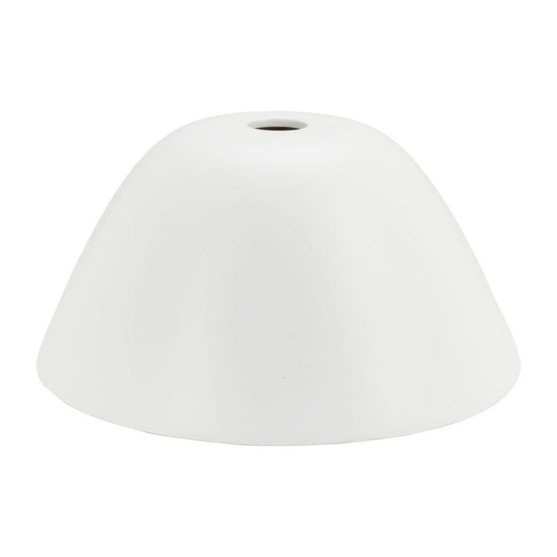 Lampenkap bamboe gelakt - wit  - 34 cm