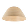 Lampenkap bamboe gelakt - naturel - 34 cm