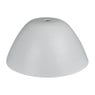 Lampenkap XL bamboe gelakt - wit - 53 cm