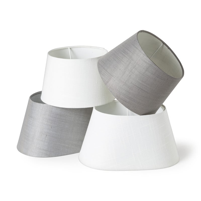 Lampenkap linnen - naturel - 23 cm 