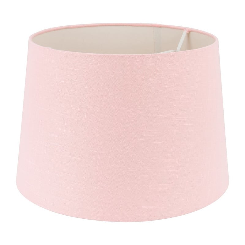 Lampenkap linnen XL  - roze - 33 cm
