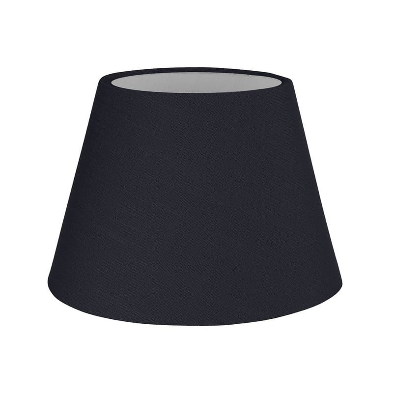 Kapje linnenlook - zwart - 25 cm