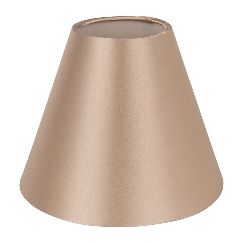 Lampenkap shiny - champagne - 20 cm