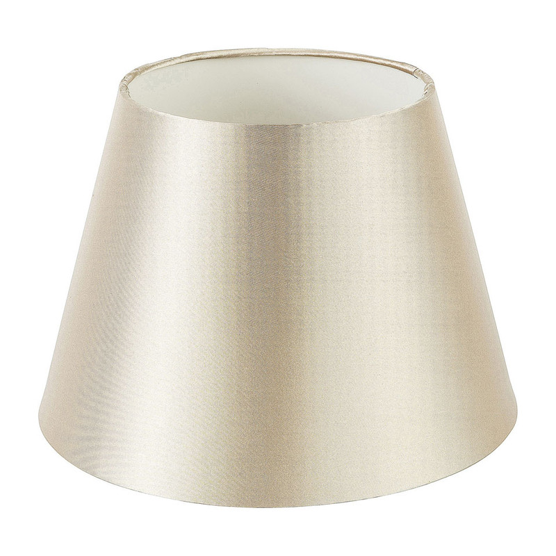 Lampenkap shiny - champagne - 25 cm