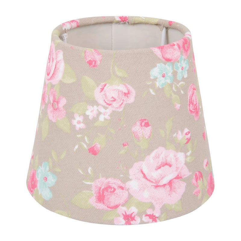 Lampenkap romantic rose - taupe - klein