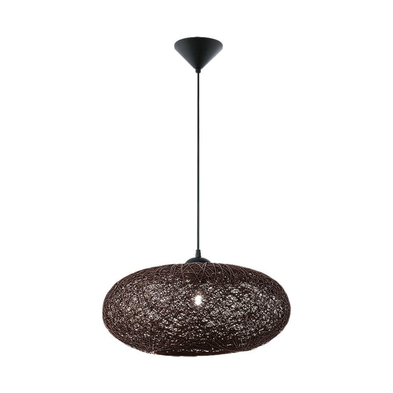 EGLO hanglamp Campilo - bruin