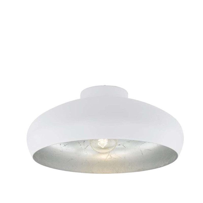 EGLO plafonniere Mogano - wit/zilver