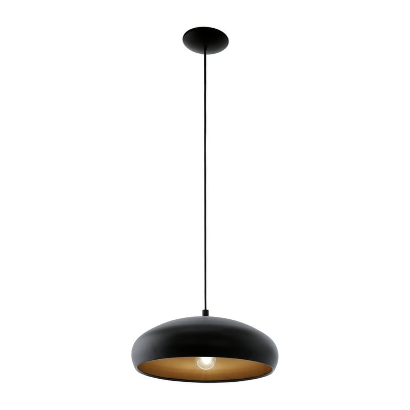 EGLO hanglamp Mogano - zwart/koper
