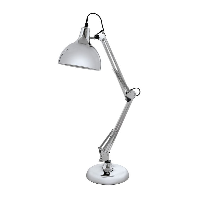 EGLO tafellamp Borgillio - chroom