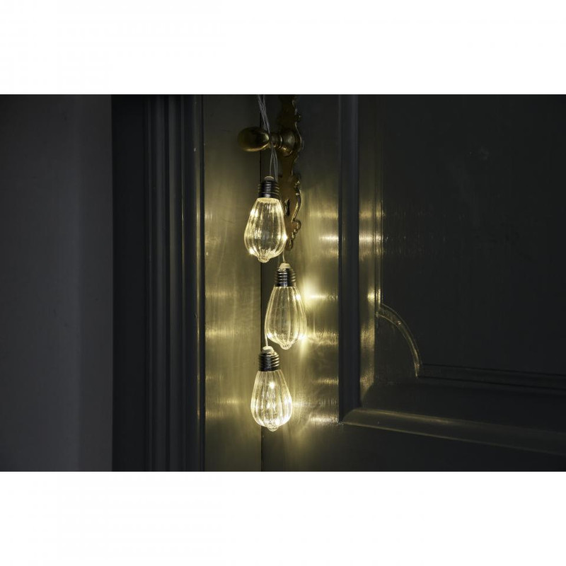 Villa Collection lichtslinger antique - 3 lampen - 50 cm
