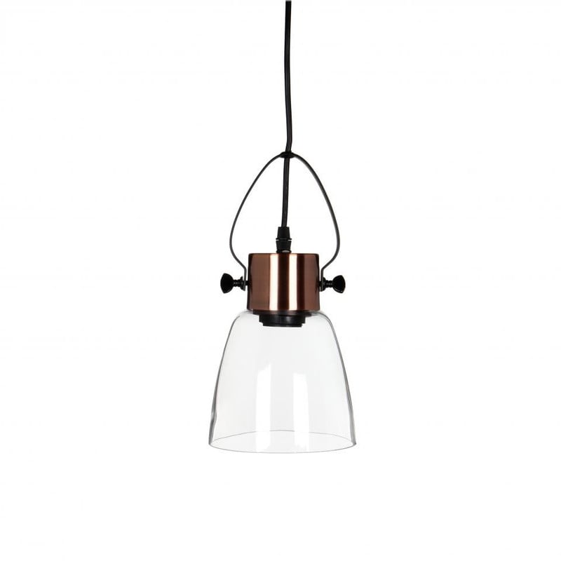 Mica Decorations hanglamp Brazil - antiek koper - 15 cm