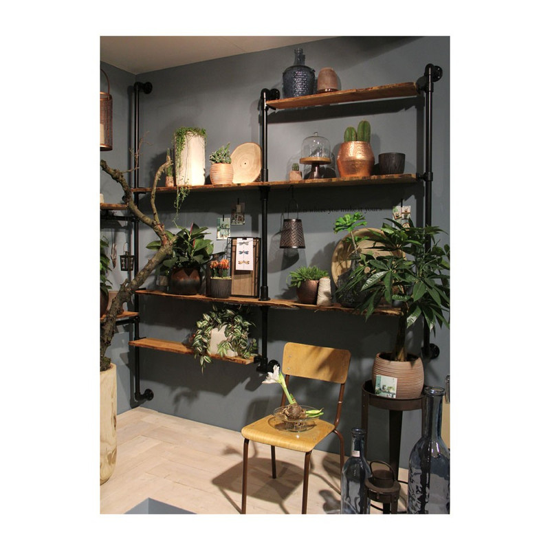 Mica Decorations stolp bright - 19x28 cm - koperkleur