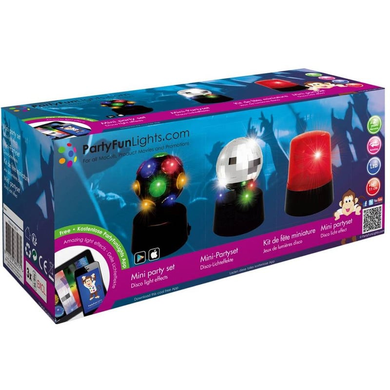 Discolampen - set van 3
