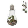 Decoratie LED lamp met plant - diverse varianten
