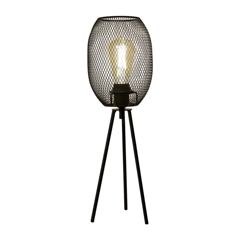 Tafellamp met gaas metaal - ⌀16x49 cm