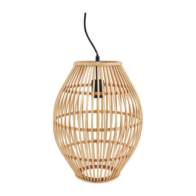 Hanglamp bamboe ovaal - ø30x39.5 cm 