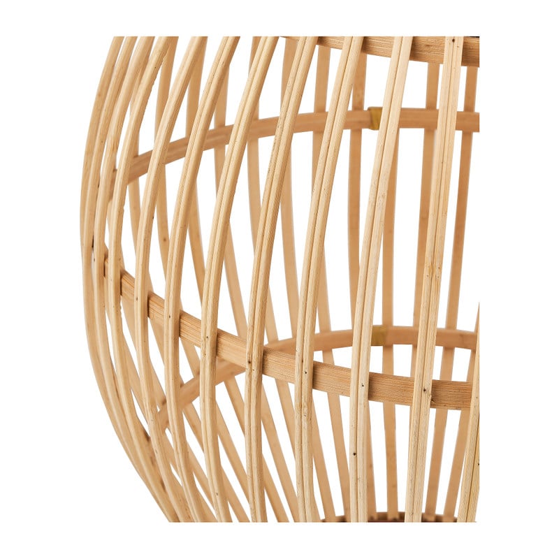 Hanglamp bamboe ovaal - ø30x39.5 cm 