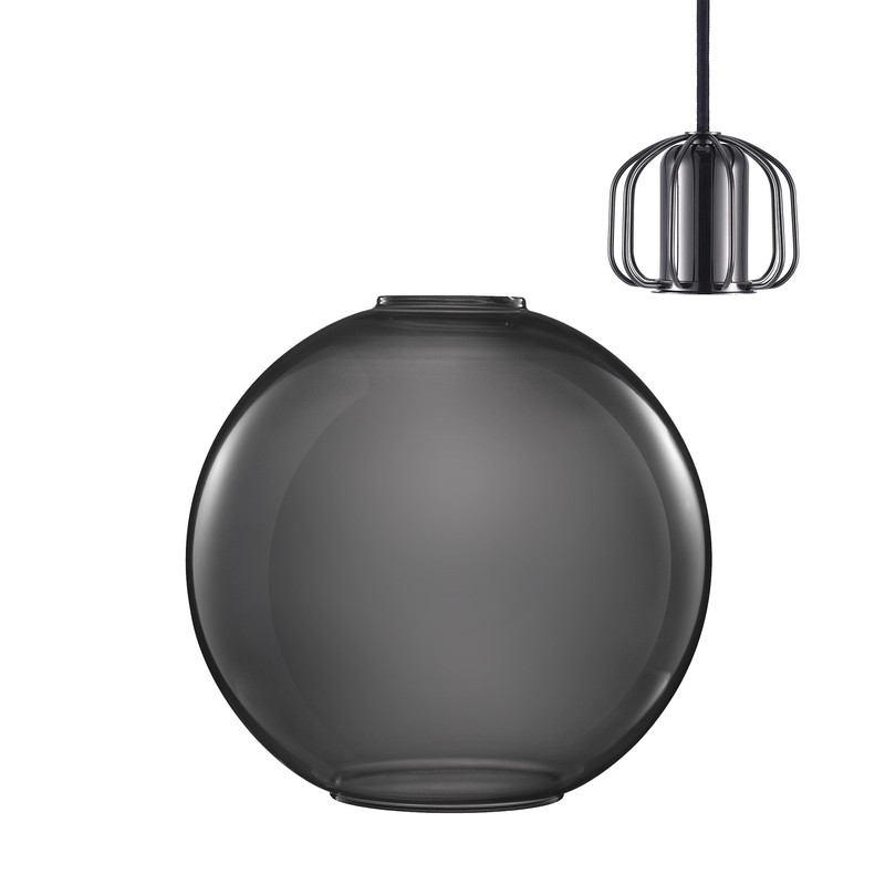 Nordlux hanglamp - zwart - 24x23.3 cm 