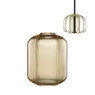 Nordlux hanglamp - goud - 20.7x27 cm 