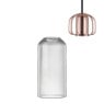 Nordlux hanglamp - helder/koper- 12x25.2 cm 