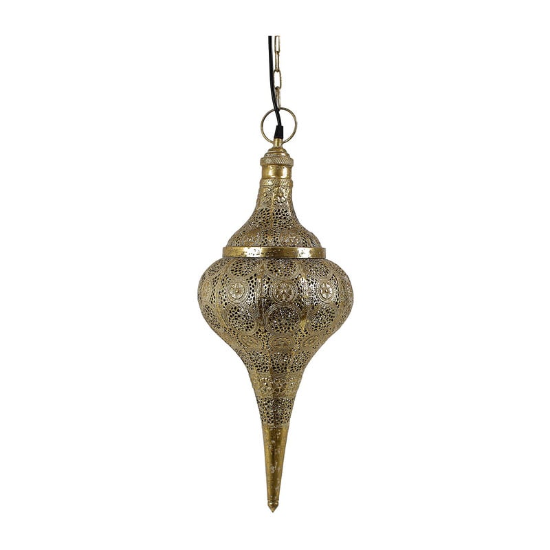 Hanglamp Hayat - goud/zilver - ø24x61 cm