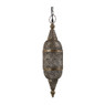 Hanglamp Dounia - bruin - ø14x45 cm