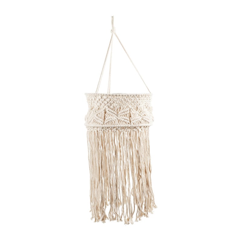 Macrame lampenkap - 30x50 cm
