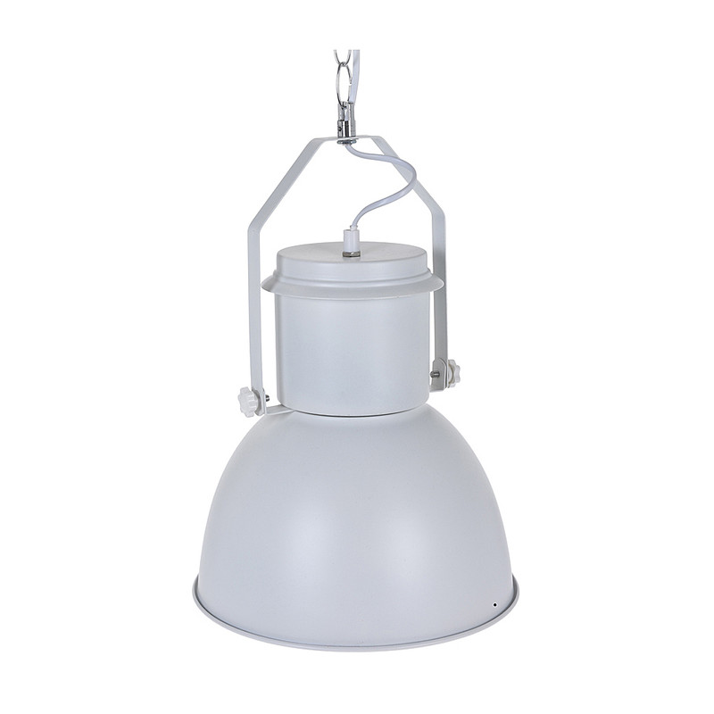 Hanglamp industrieel - wit - ⌀ 27x17 cm