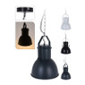 Hanglamp industrieel - wit - ⌀ 27x17 cm