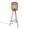 Bamboe lamp op poten - 29x29x118 cm