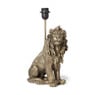 Lampvoet leeuw - goud - 25.5x13.5x40.5 cm 