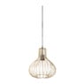 Hanglamp metaal - goud - 30x30x32 cm