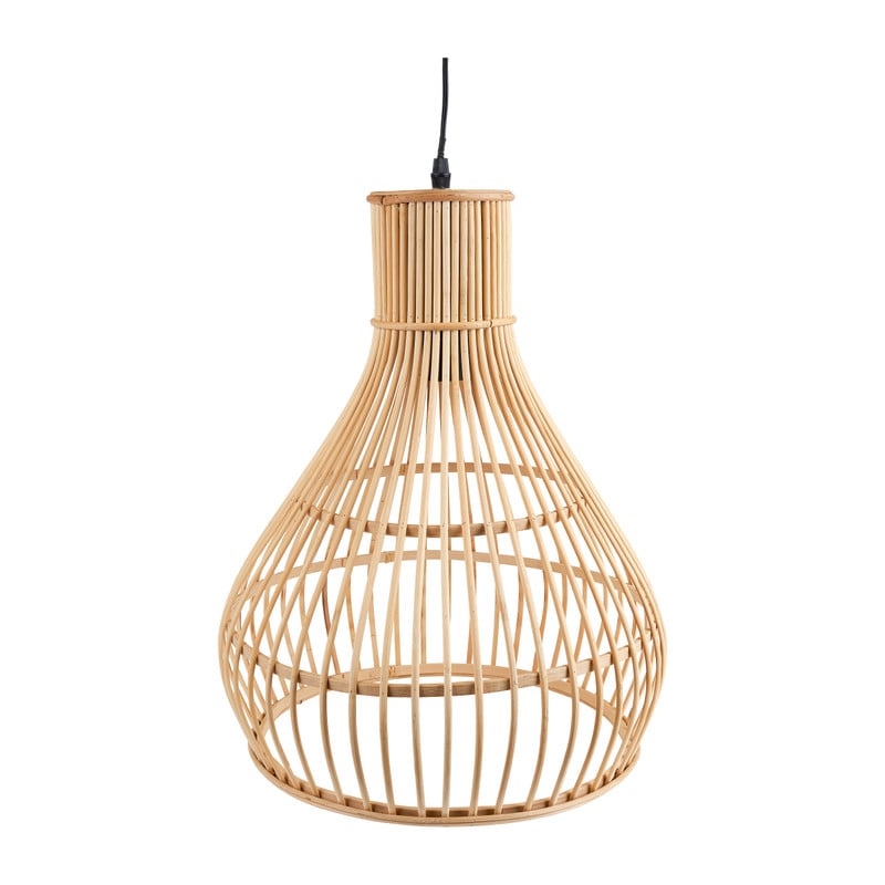 Bamboe hanglamp - naturel - ⌀36x50 cm 