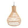 Bamboe hanglamp - naturel - ⌀36x50 cm 