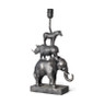 Lampvoet dieren - zwart - 30.5x15x53 cm