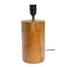 Lampvoet Pinewood - bruin - ø13.7x32 cm