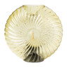 Tafellamp schelp - geel - 17x18x7.5 cm