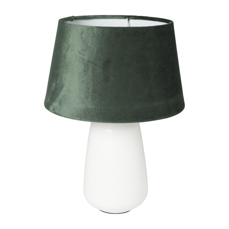 Lampvoet keramiek - beige - ø11x24 cm
