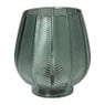 Tafellamp bladeren - groen - ø16.5x19 cm