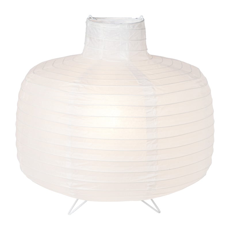 Rijstpapier lamp bol - wit - ø33x32.5 cm