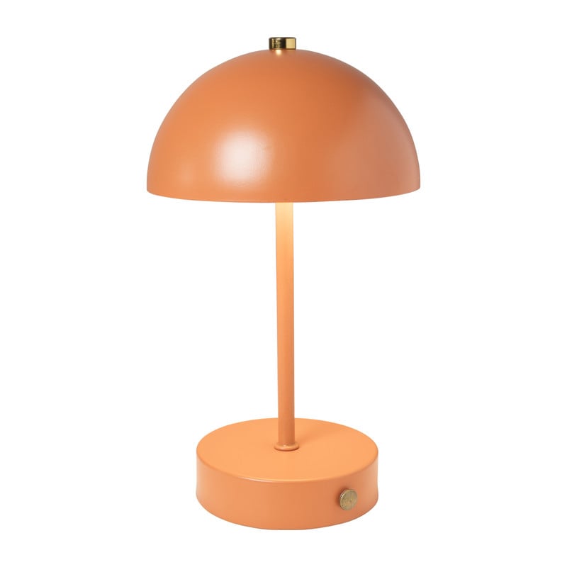 Tafellamp touch oranje - ø10.5x26 cm