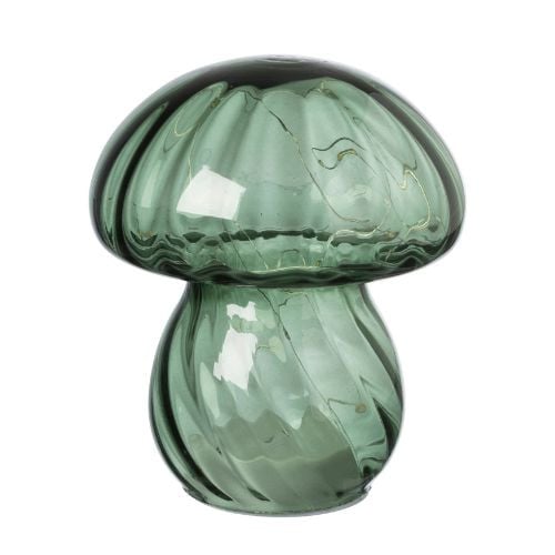 Tafellamp paddenstoel - groen - ø13x15 cm