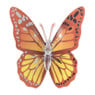 Vlinderlampjes - diverse varianten - 10x9.5x5.5 cm