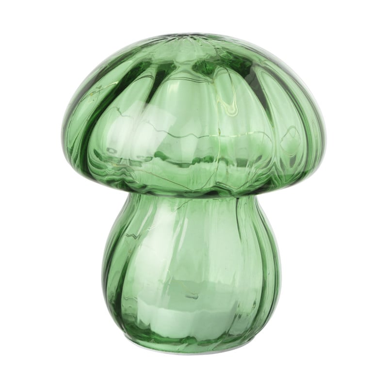 Tafellamp paddenstoel - groen - ø13x15 cm
