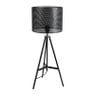 Tafellamp met driepoot - zwart - 55x26x27 cm 