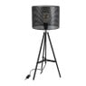 Tafellamp met driepoot - zwart - 55x26x27 cm 