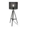 Tafellamp met driepoot - zwart - 55x26x27 cm 