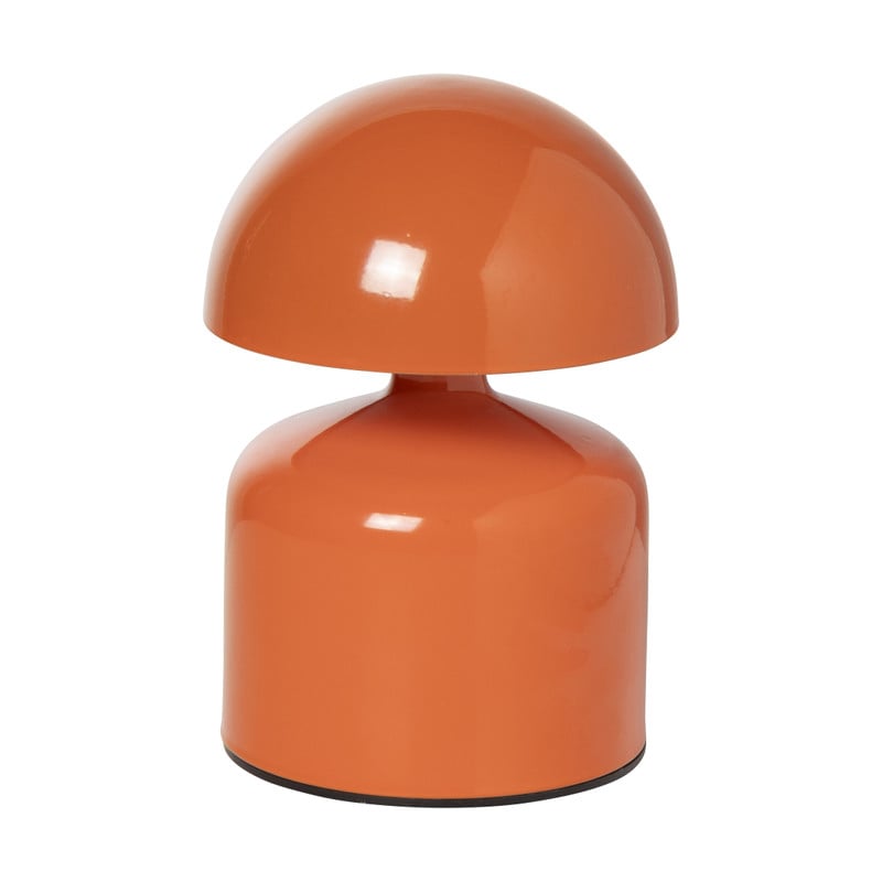 Tafelamp touch mini - oranje - ø10x14 cm